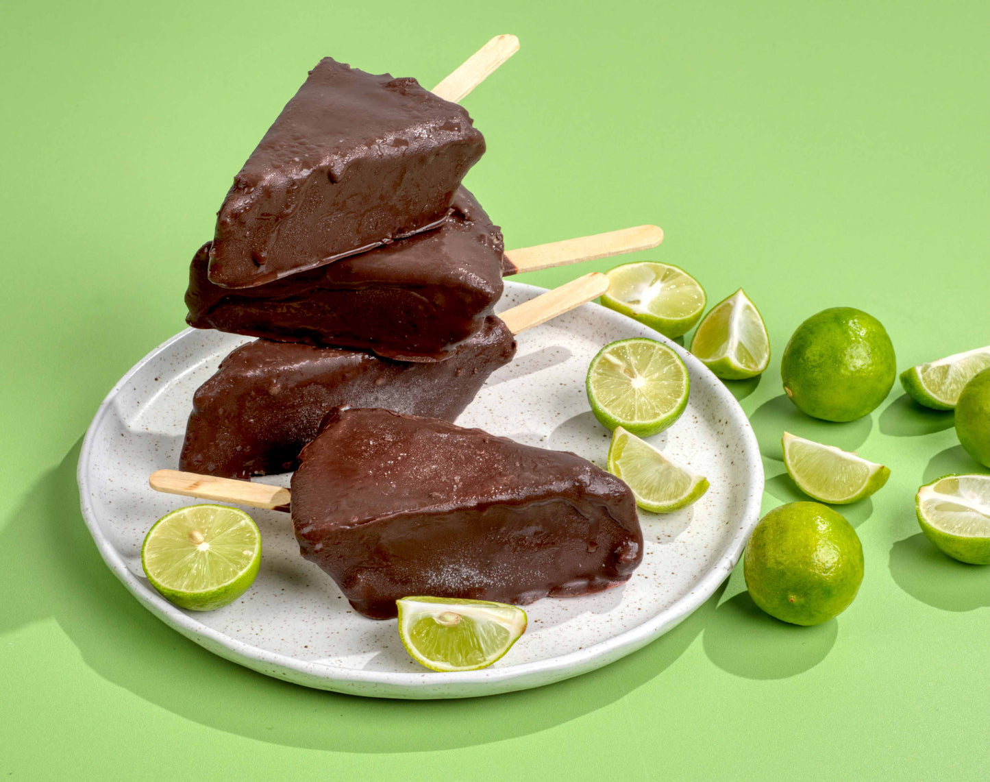 12 Key Lime Pie Chocolate Dipped Bars